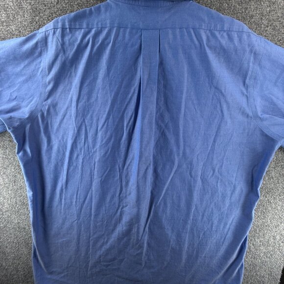 Brooks Brothers Button-Down Traditional 16 32 Cotton Blue Non-Iron Shirt Mens - Picture 13 of 13